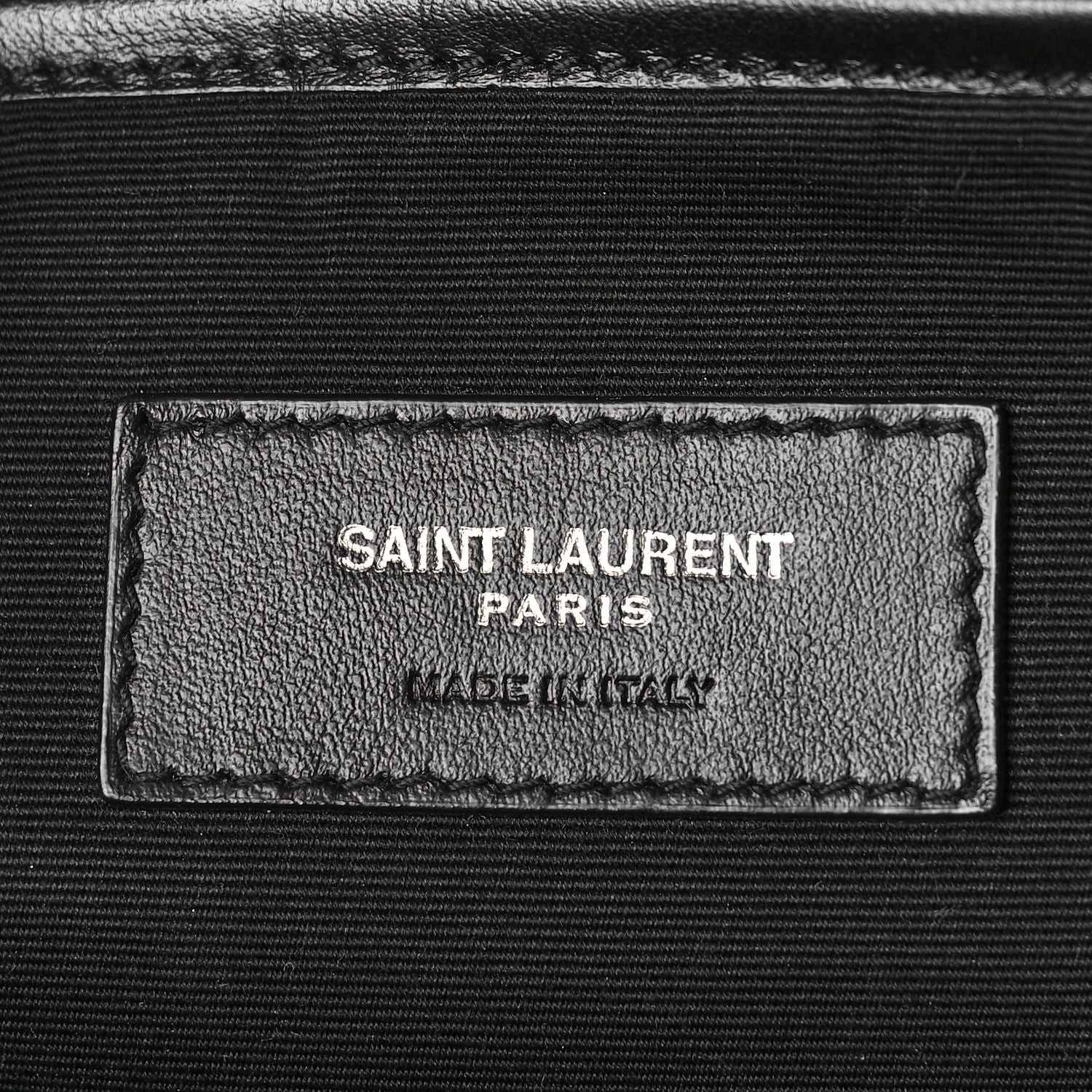 Saint Laurent Canvas City Backpack Black 5 of 7