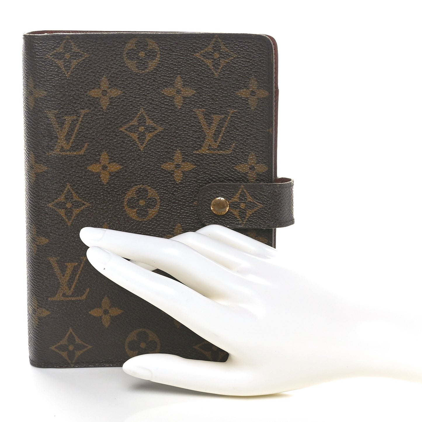 Monogram Medium Ring Agenda Cover