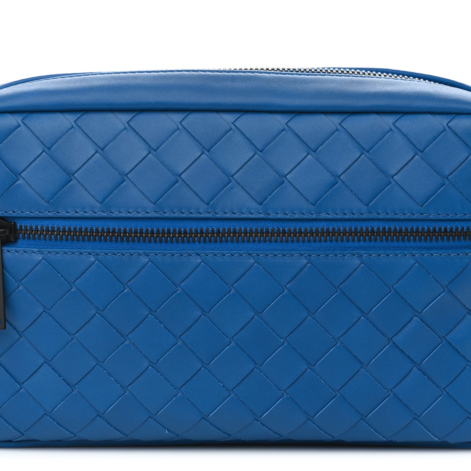 Bottega Veneta Nappa Intrecciato Belt Bag Blue 6 of 8