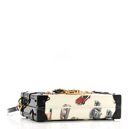 Louis Vuitton Vernis Stickers Petite Malle White 3 of 8