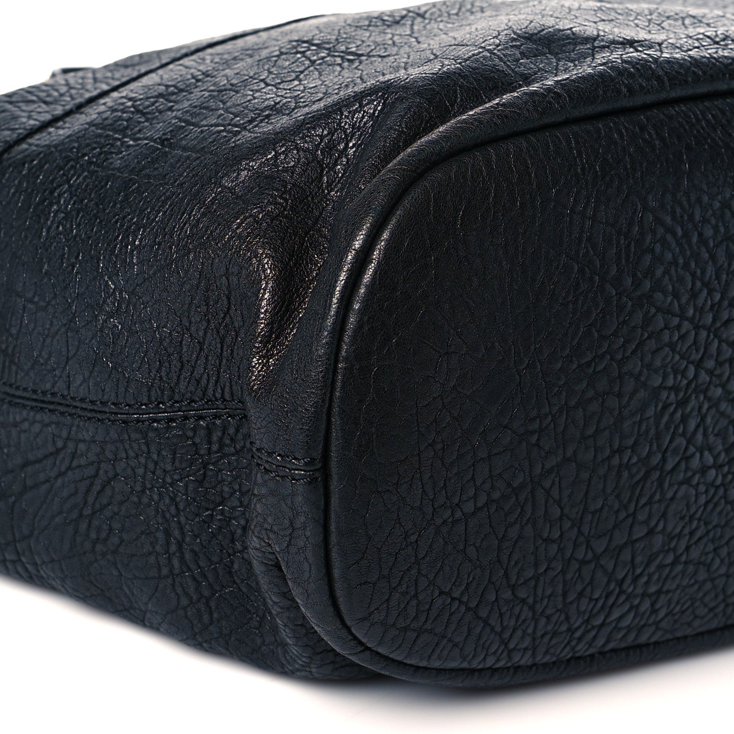 Givenchy Pebbled Lambskin Zip Animation Medium Nightingale Black 9 of 10