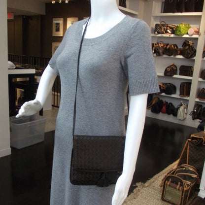 Bottega Veneta Nappa Intrecciato Shoulder Bag Brown 2 of 8