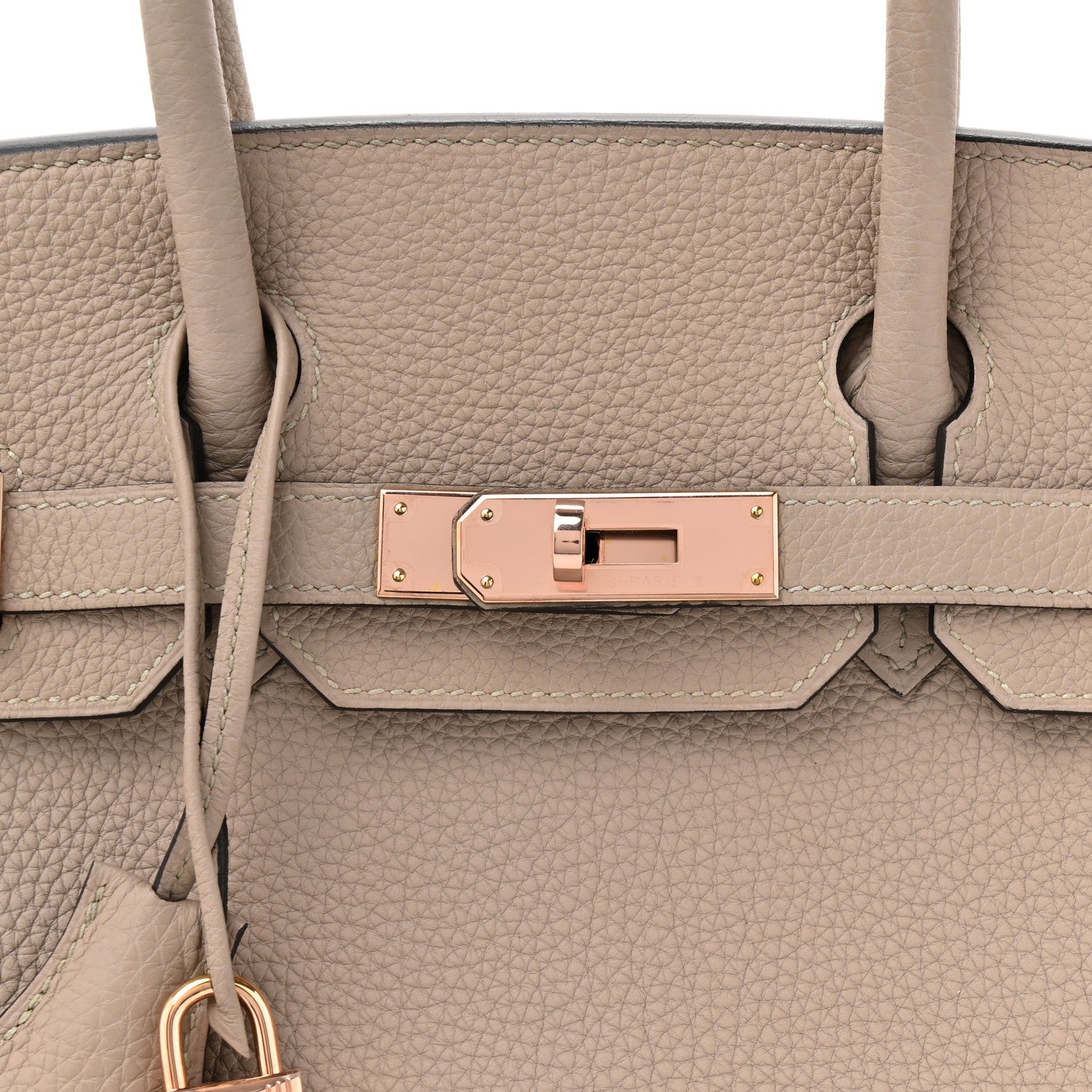 Hermes Togo Birkin 30 Gris Tourterelle 8 of 14