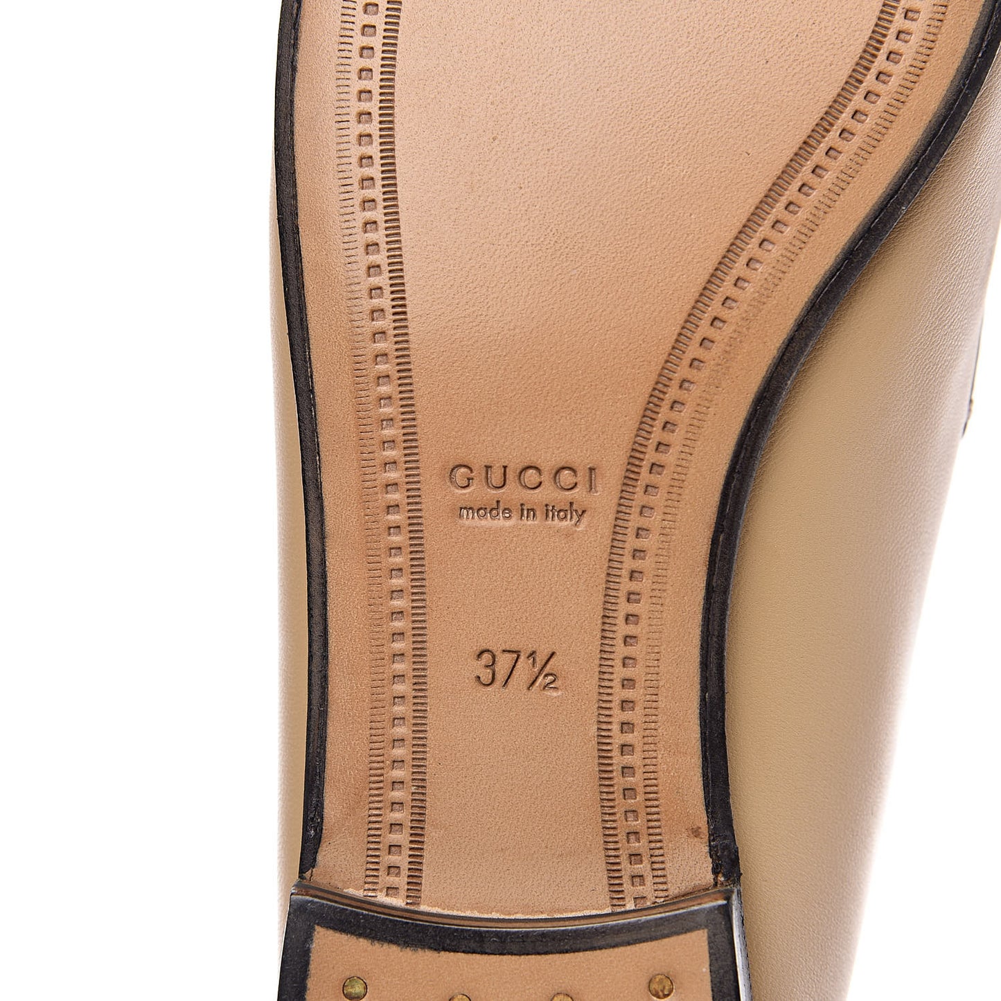 Lambskin Womens Brixton Horsebit Loafers 37.5 Wheat