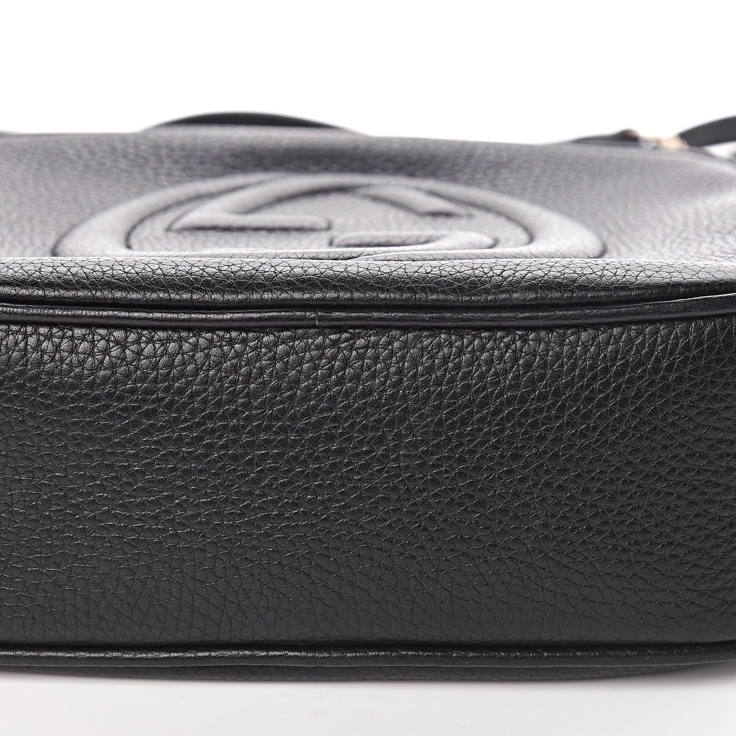 Gucci Pebbled Calfskin Small Soho Disco Bag Black 11 of 11