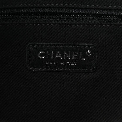 Chanel Canvas Small Deauville Tote Grey 6 of 9