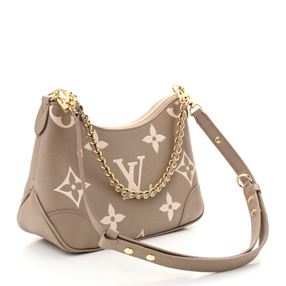 Louis Vuitton Empreinte Monogram Giant Bagatelle NM Tourterelle Creme 3 of 10