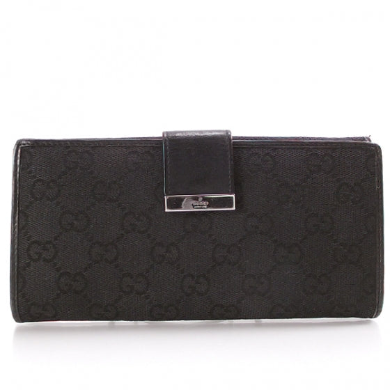 Monogram Continental Wallet Black