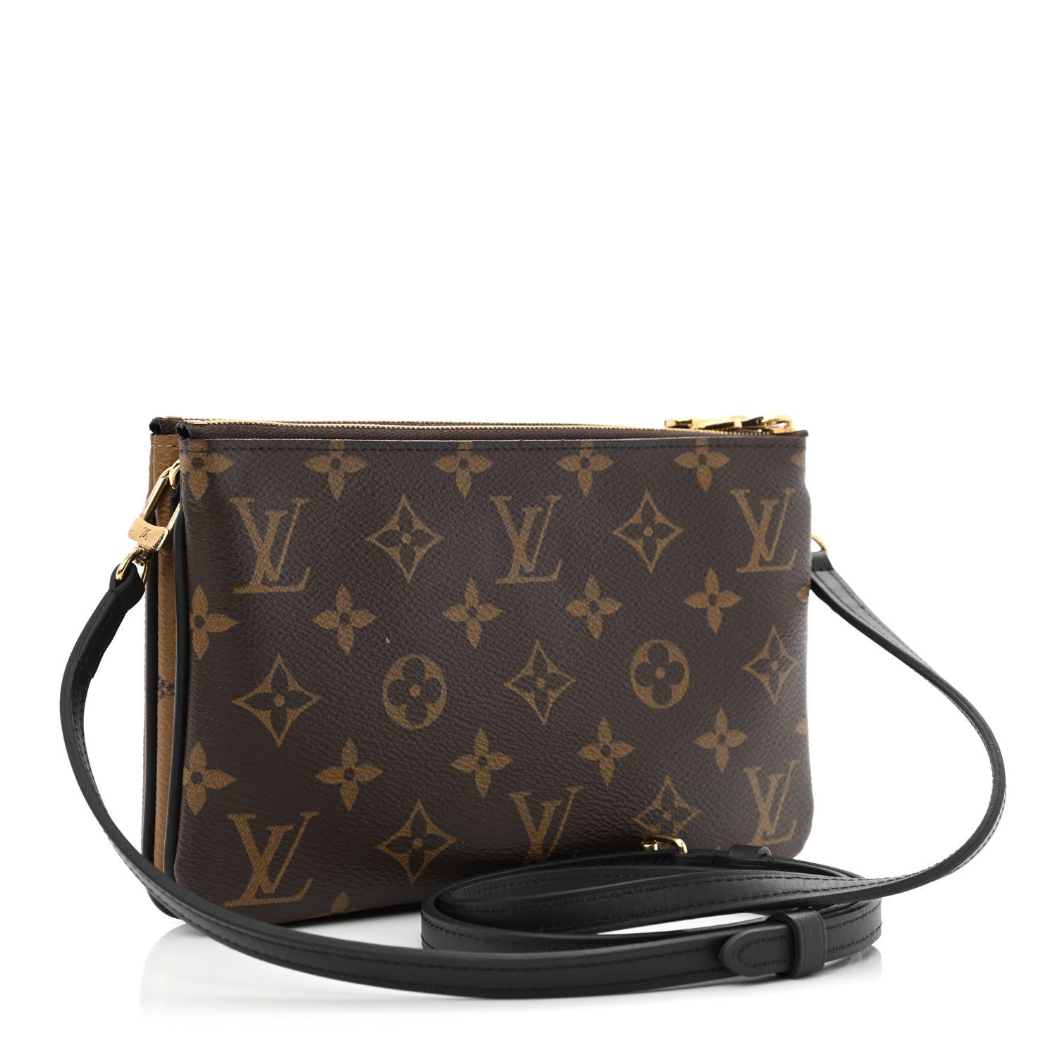Louis Vuitton Reverse Monogram Giant Double Zip Pochette 3 of 10