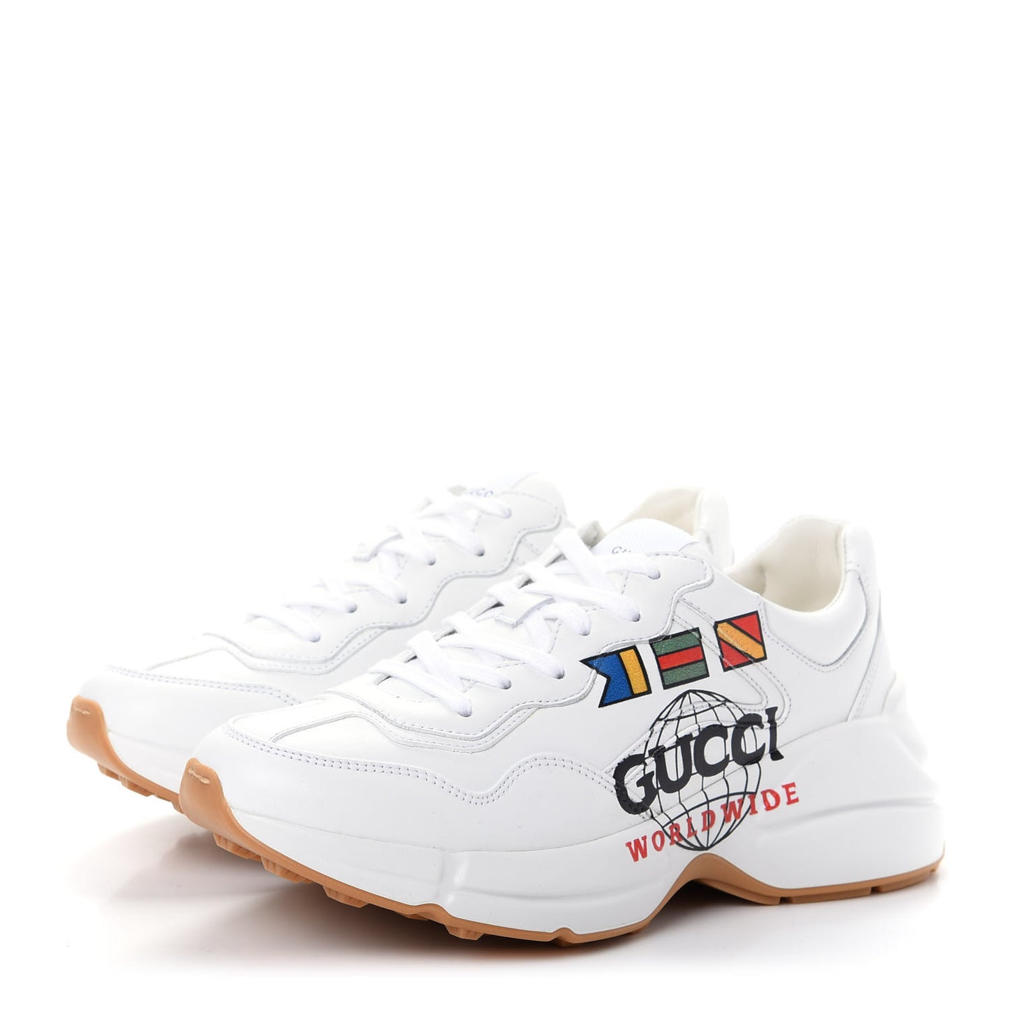 Calfskin Worldwide Womens Rhyton Sneakers 37.5 Great White