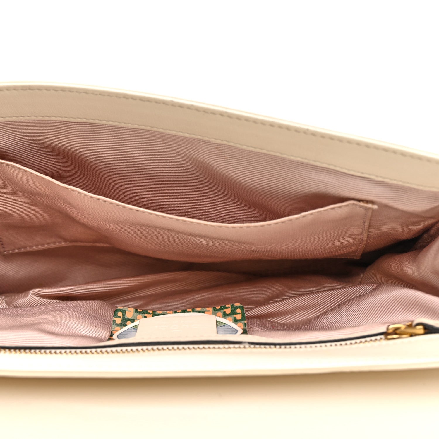 Gucci Vitello Palmellato Lux Crystal Medium Rajah Shoulder Bag Mystic White Multicolor 17 of 17