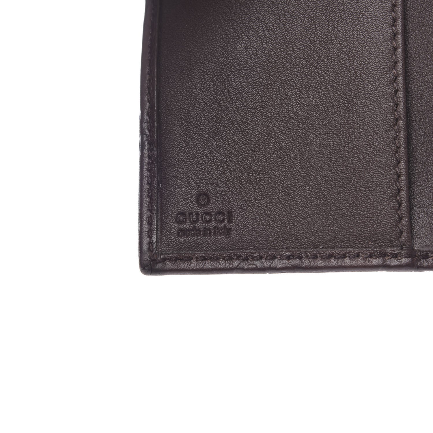 Gucci Guccissima Small Notebook Chocolate 6 of 8