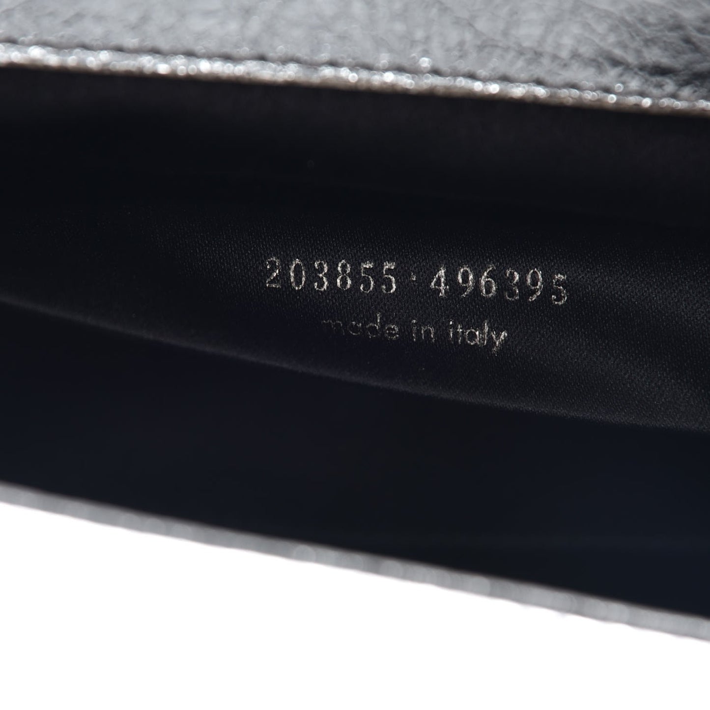 Metallic Calfskin Monogram Large Belle De Jour Clutch Silver
