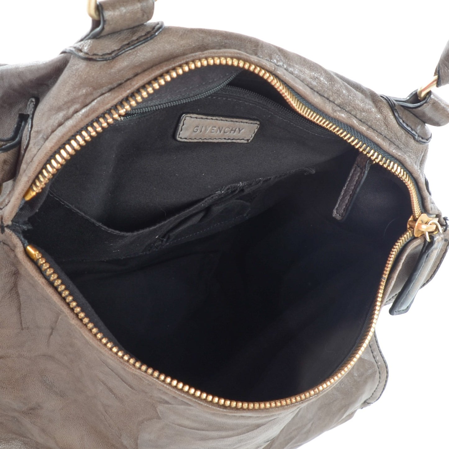 Lambskin Large Pandora Charcoal