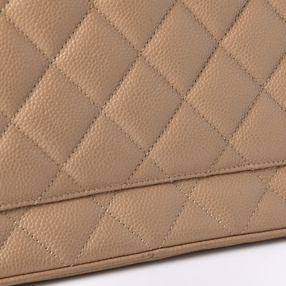 Chanel Caviar Quilted Medallion Tote Beige 11 of 12