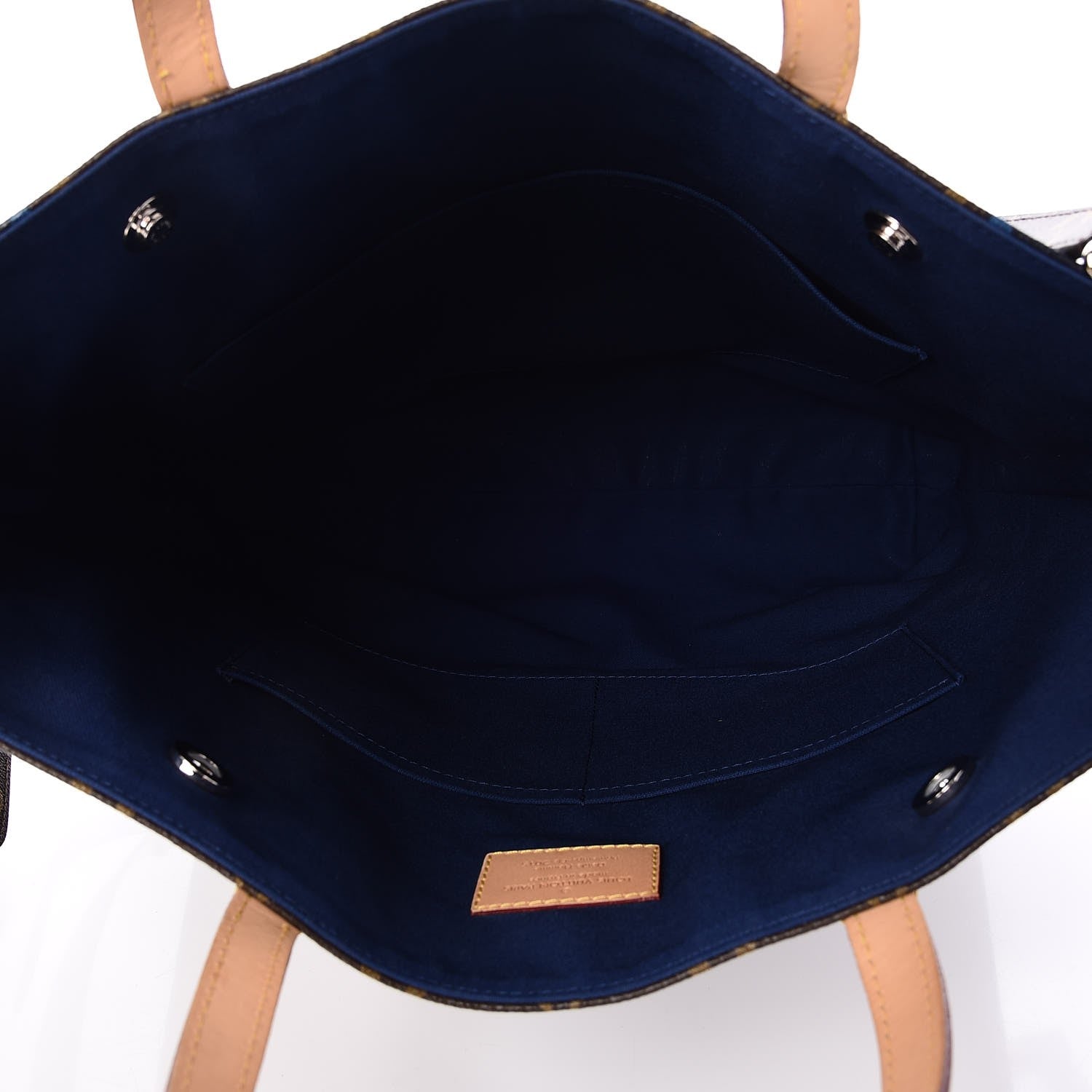 Louis Vuitton Monogram V Cabas Jour Blue 6 of 8