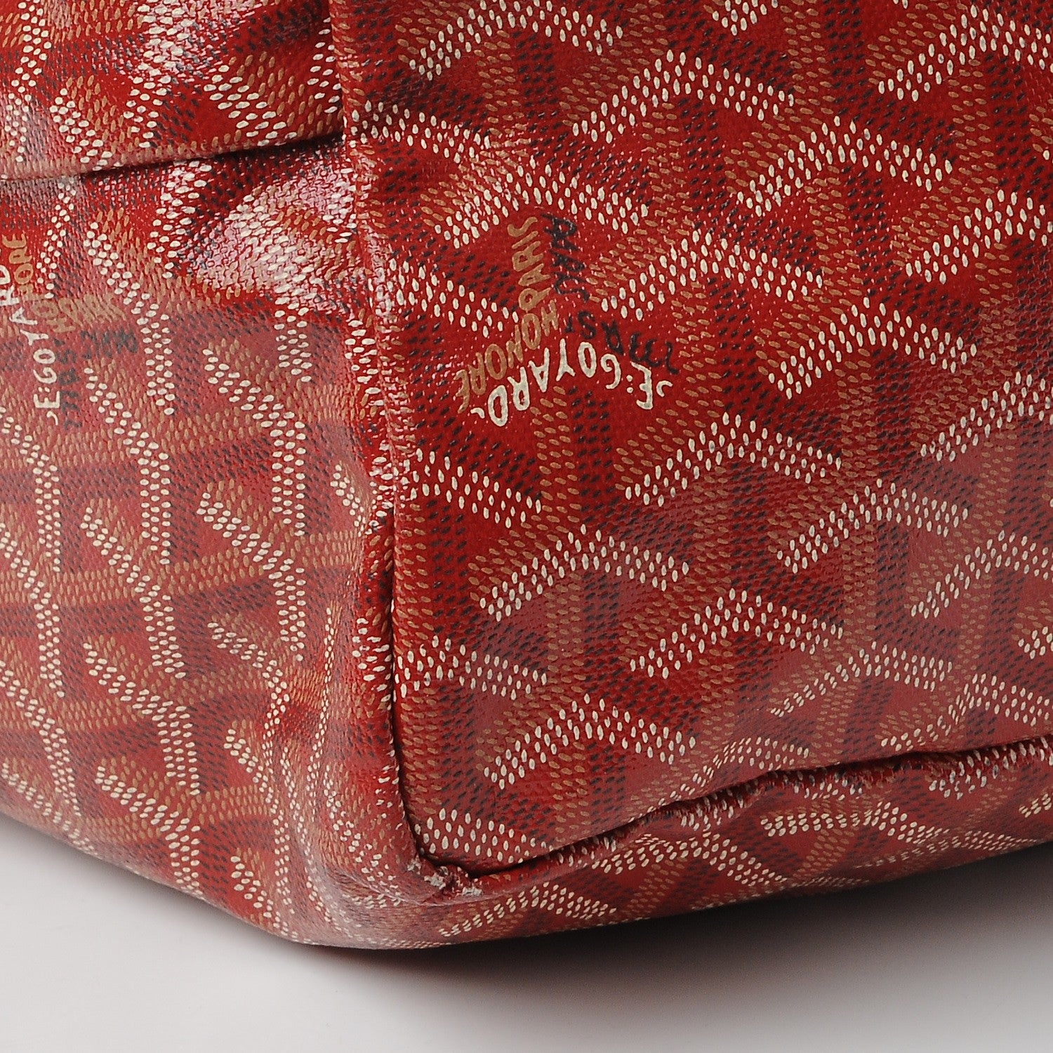 Goyard Goyardine Saint Louis GM Red 12 of 16