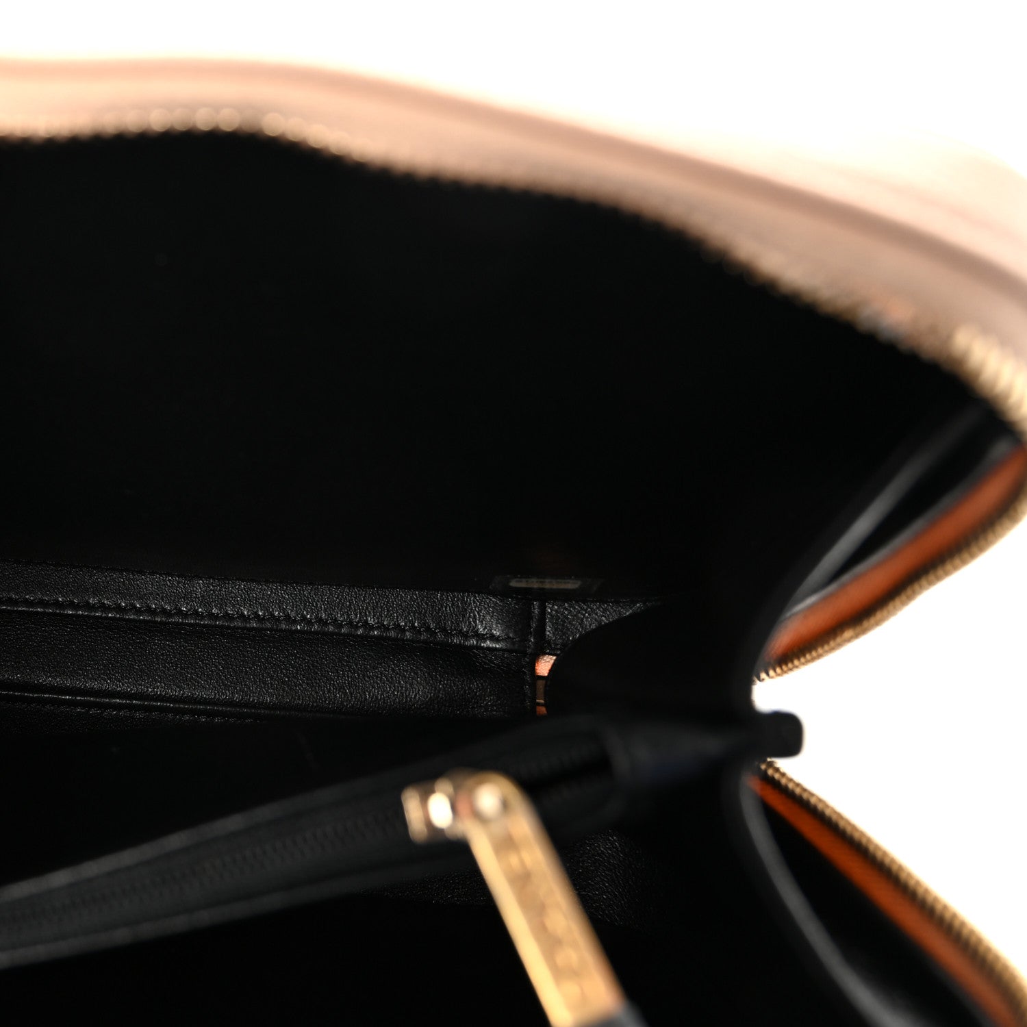 Chanel Caviar Quilted Medium CC Filigree Vanity Case Beige Black 5 of 10