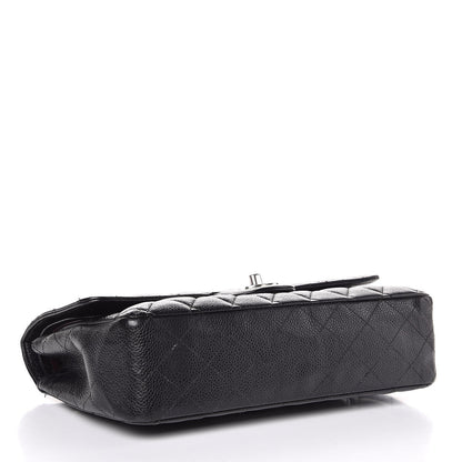 Chanel Caviar Quilted Medium Double Flap Black 5 of 17