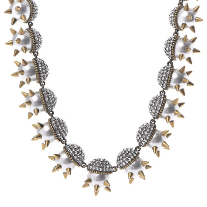 Gucci Spike Embellished Pearl Necklace 1 of 5