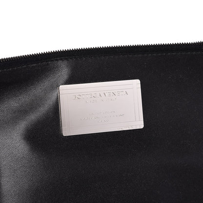 Bottega Veneta Nappa Velours Intrecciato Large Cabat Black 7 of 7