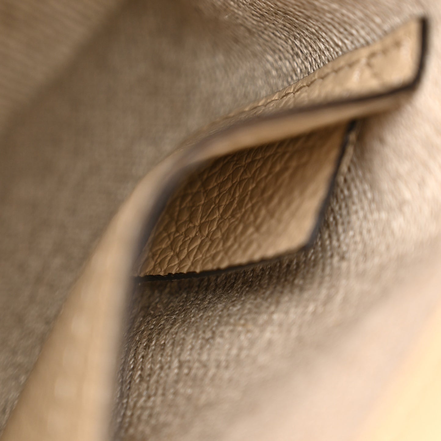 Calfskin Mini Marcie Round Crossbody Bag Root Beige
