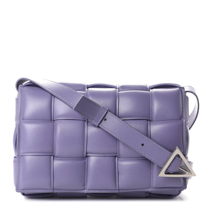 Bottega Veneta Nappa Maxi Intreccio Padded Cassette Crossbody Bag Lavender 1 of 12