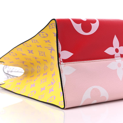 Louis Vuitton Monogram Giant Onthego GM Rouge Rose 8 of 9