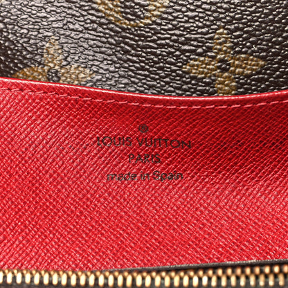 Louis Vuitton Monogram Emilie Wallet Fuchsia 6 of 7