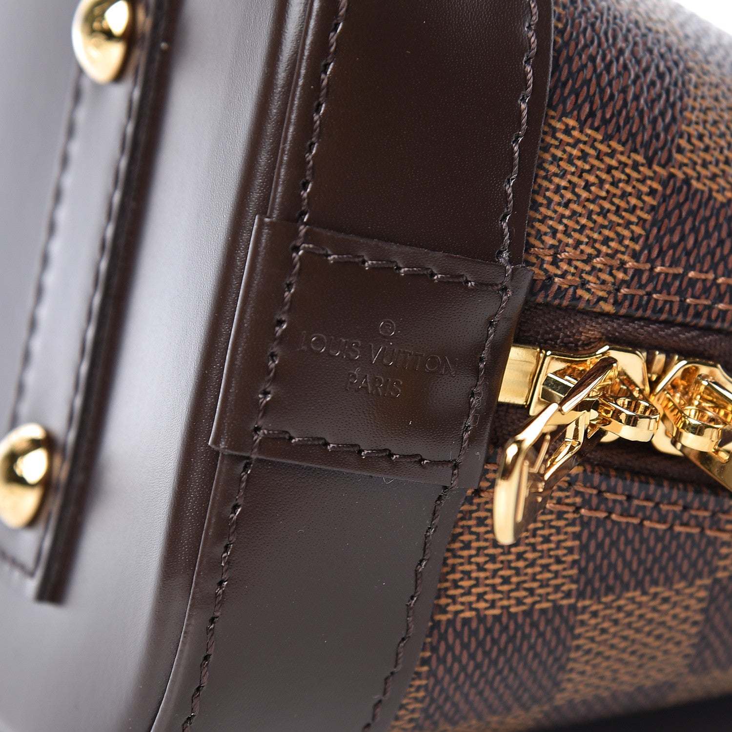 Louis Vuitton Damier Ebene Alma BB 6 of 11