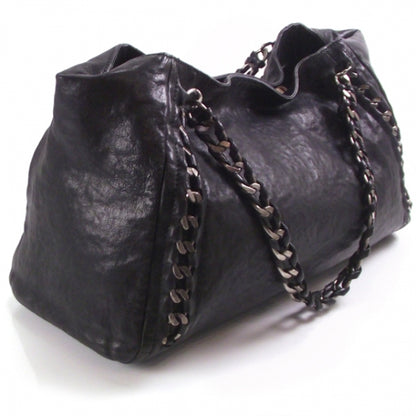 Chanel Luxe Ligne Modern Chain Hobo Black 3 of 14