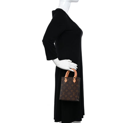 Louis Vuitton Monogram Petit Sac Plat 2 of 9