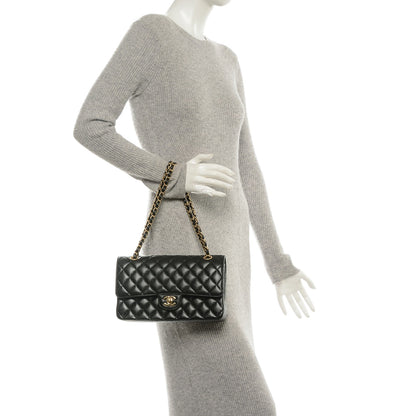 Chanel Caviar Quilted Medium Double Flap Black 2 of 7