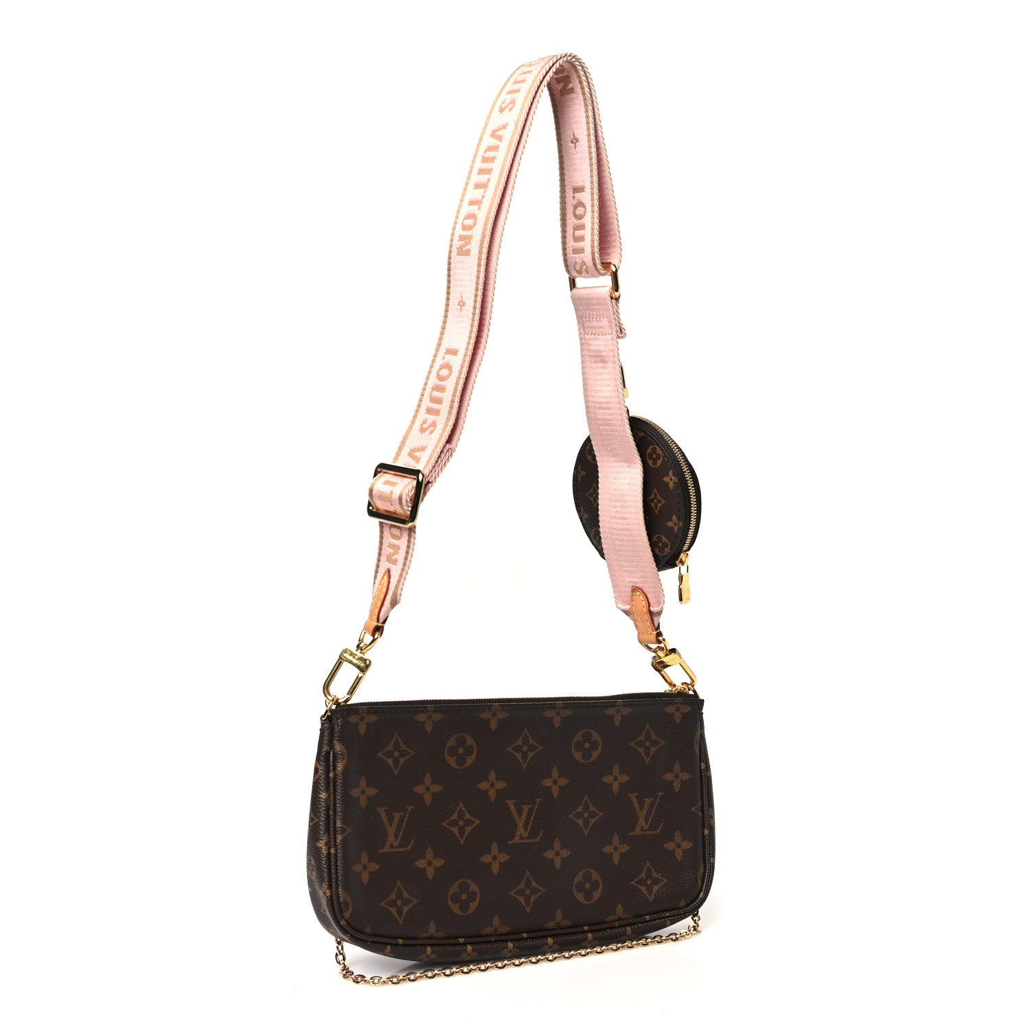 Louis Vuitton Monogram Multi Pochette Accessories Rose Clair 3 of 11