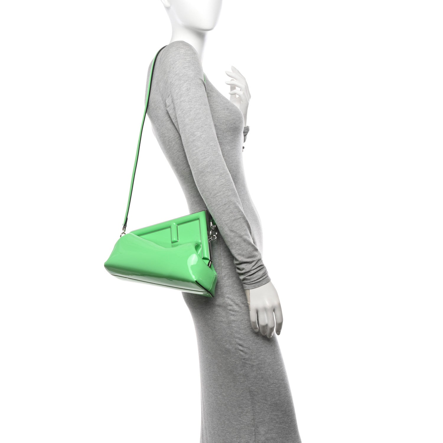 Fendi Patent Midi Fendi First Edamame 2 of 12