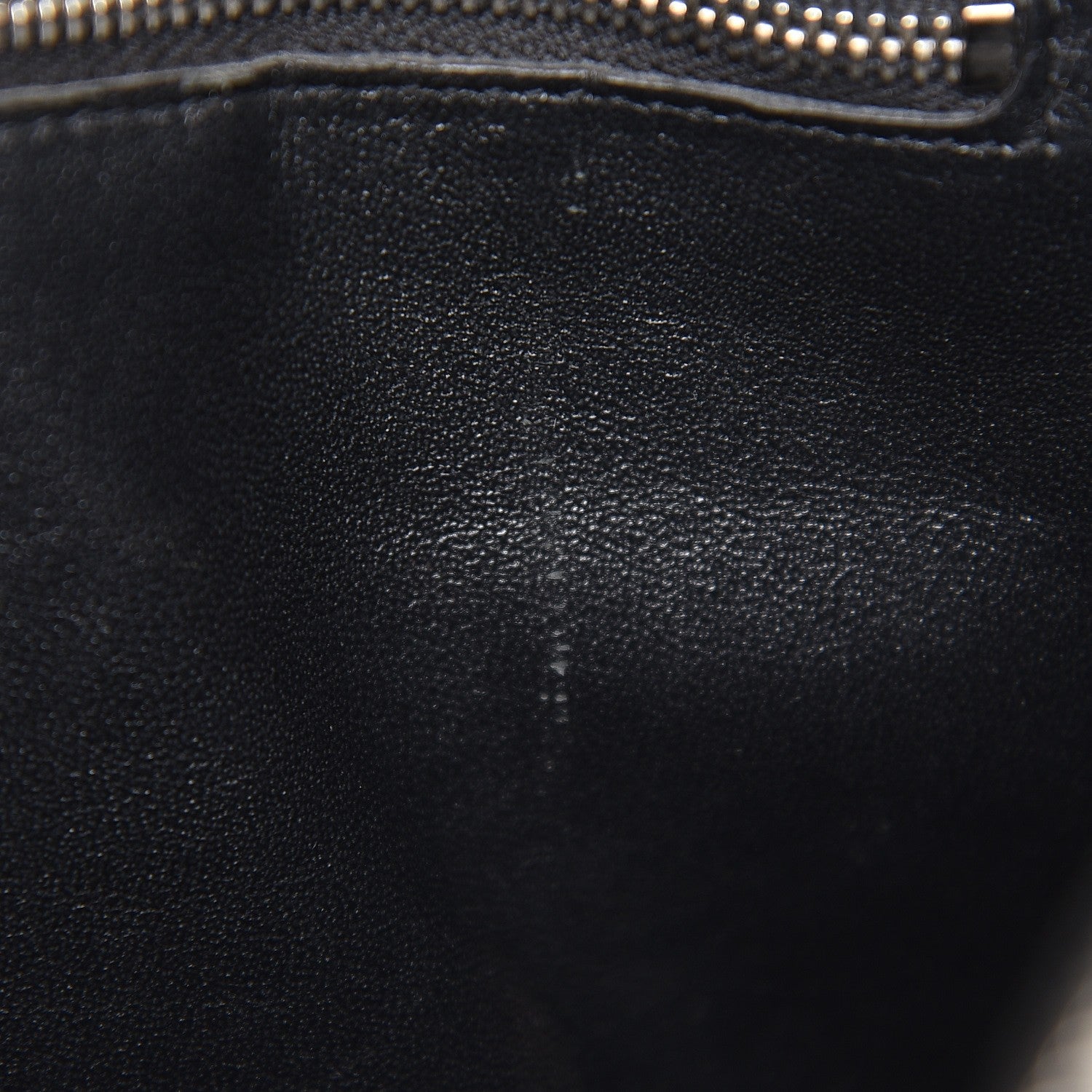 Saint Laurent Calfskin Crocodile Embossed Small Sac de Jour Dusty Black 13 of 14