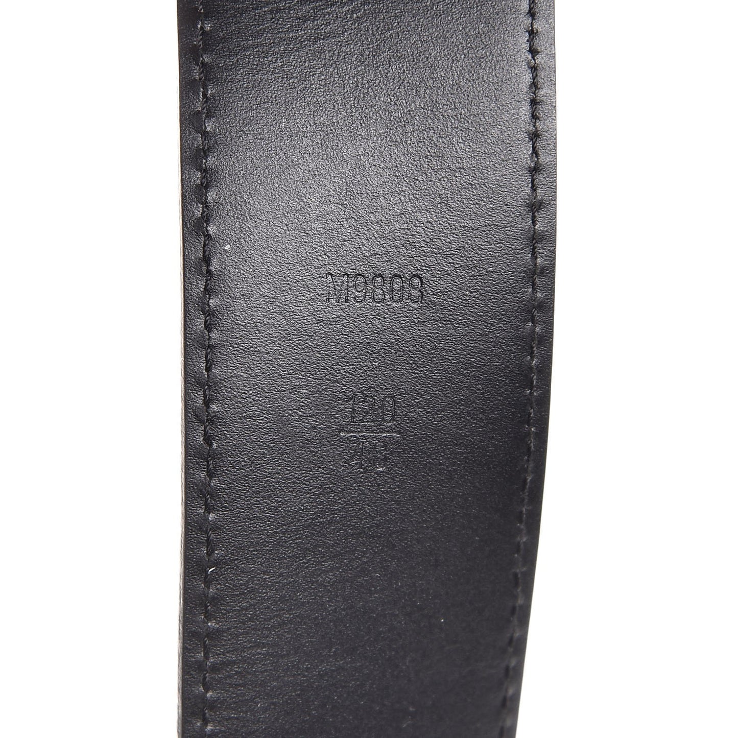 Damier Graphite LV Initiales Belt 120 48