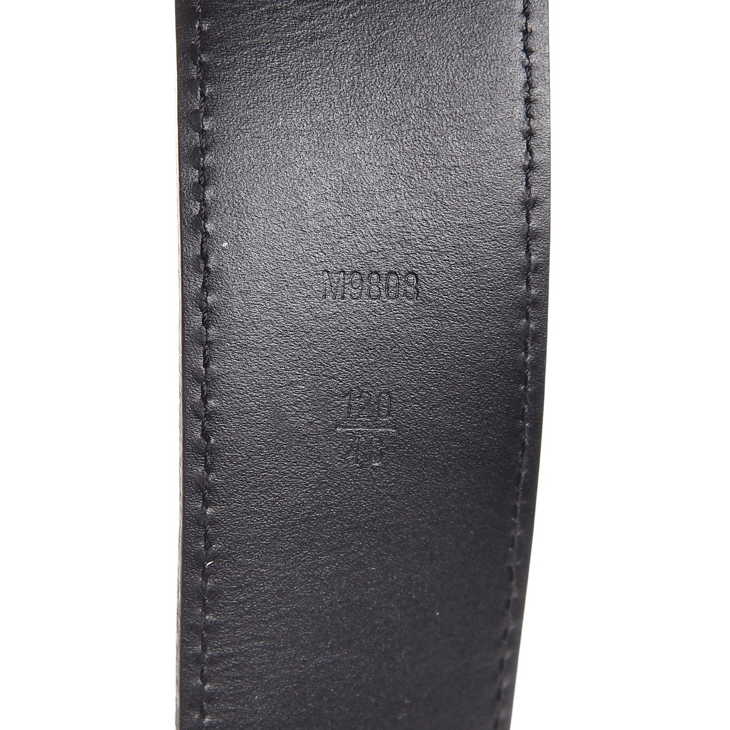 Louis Vuitton Damier Graphite LV Initiales Belt 120 48 4 of 8