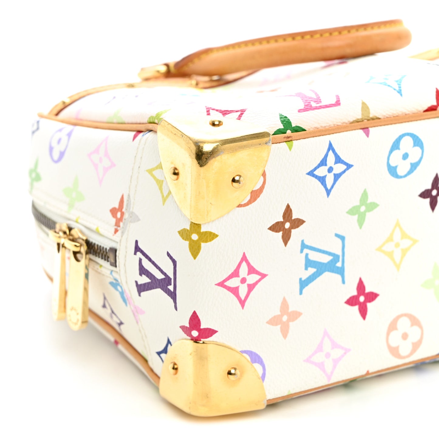 Monogram Multicolor Trouville White