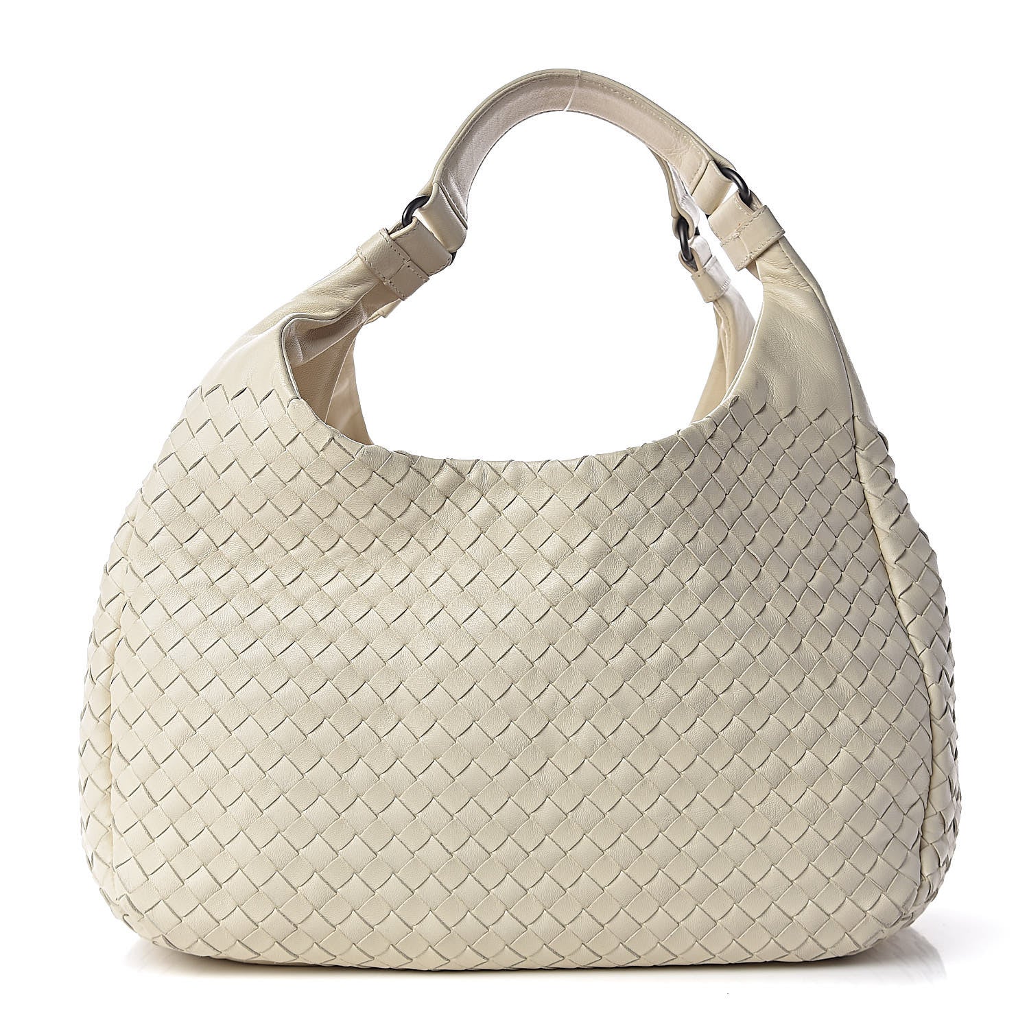 Bottega Veneta Intrecciato Nappa Medium Campana Hobo Bianca 1 of 13