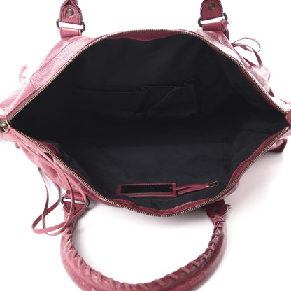 Balenciaga Agneau Classic Hardware Work Cassis 5 of 10