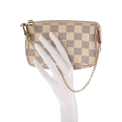 Louis Vuitton Damier Azur Mini Pochette Accessories 2 of 8