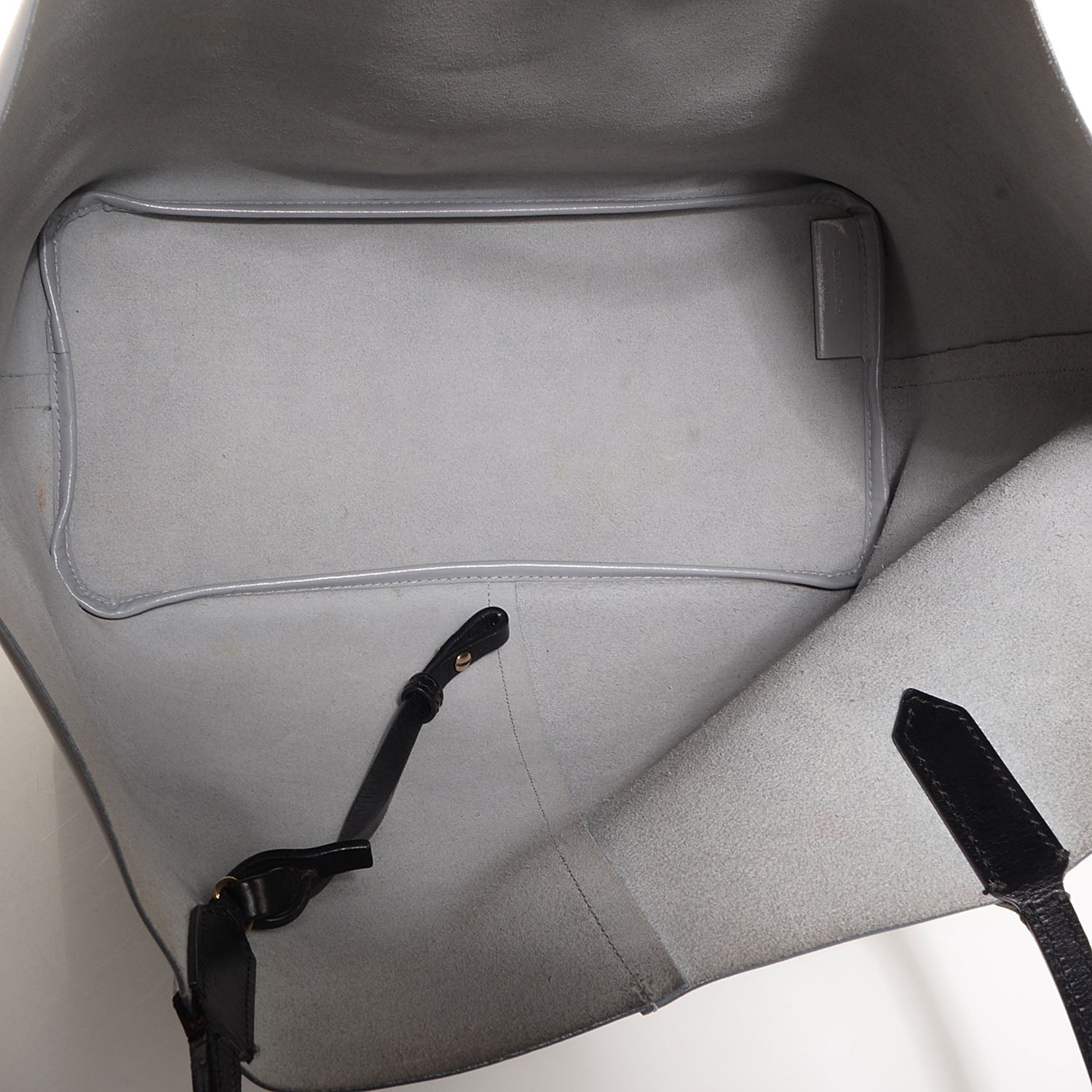 Givenchy Calfskin Bi-Color Medium Antigona Tote Grey Black 6 of 9