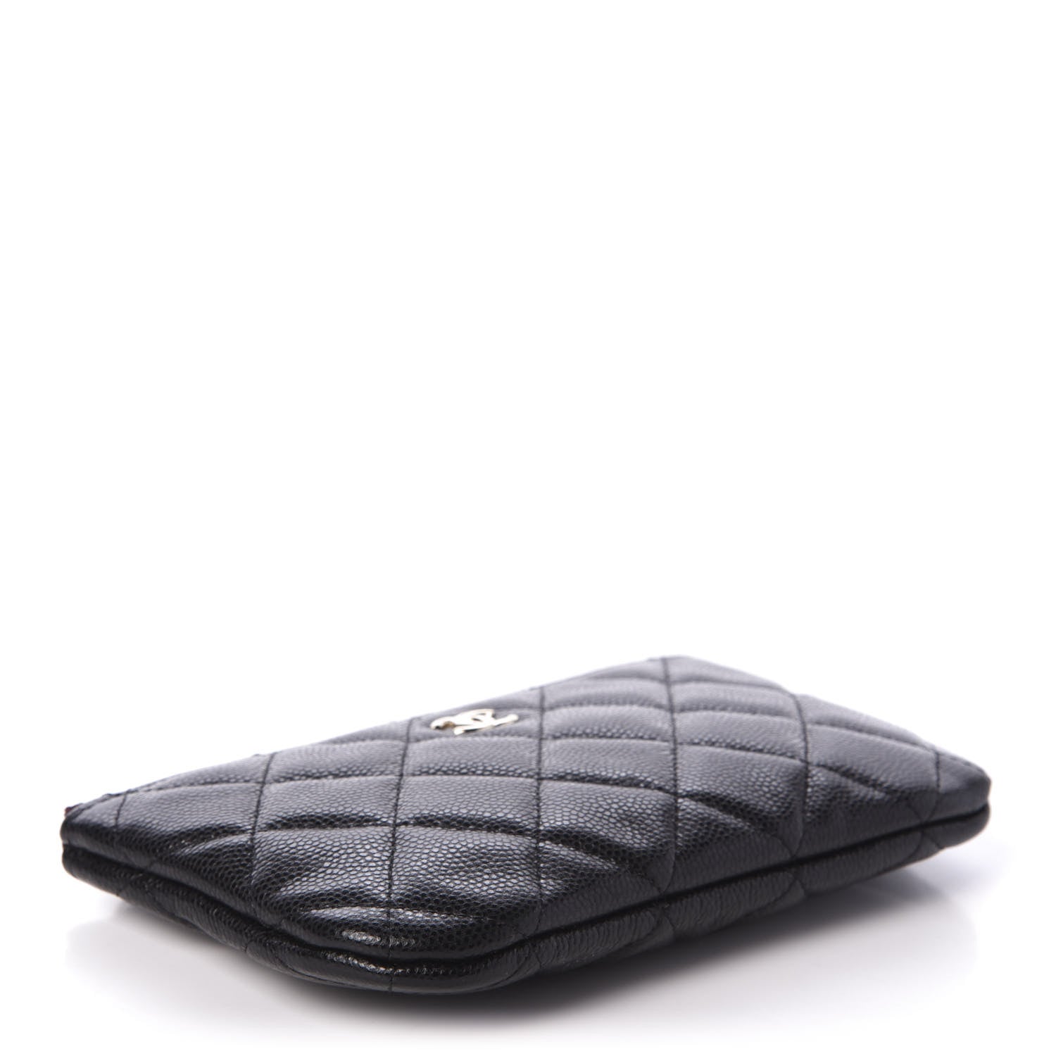 Chanel Caviar Quilted Small Cosmetic Case Black 4 of 9