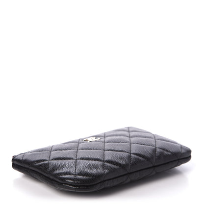 Chanel Caviar Quilted Small Cosmetic Case Black 4 of 9