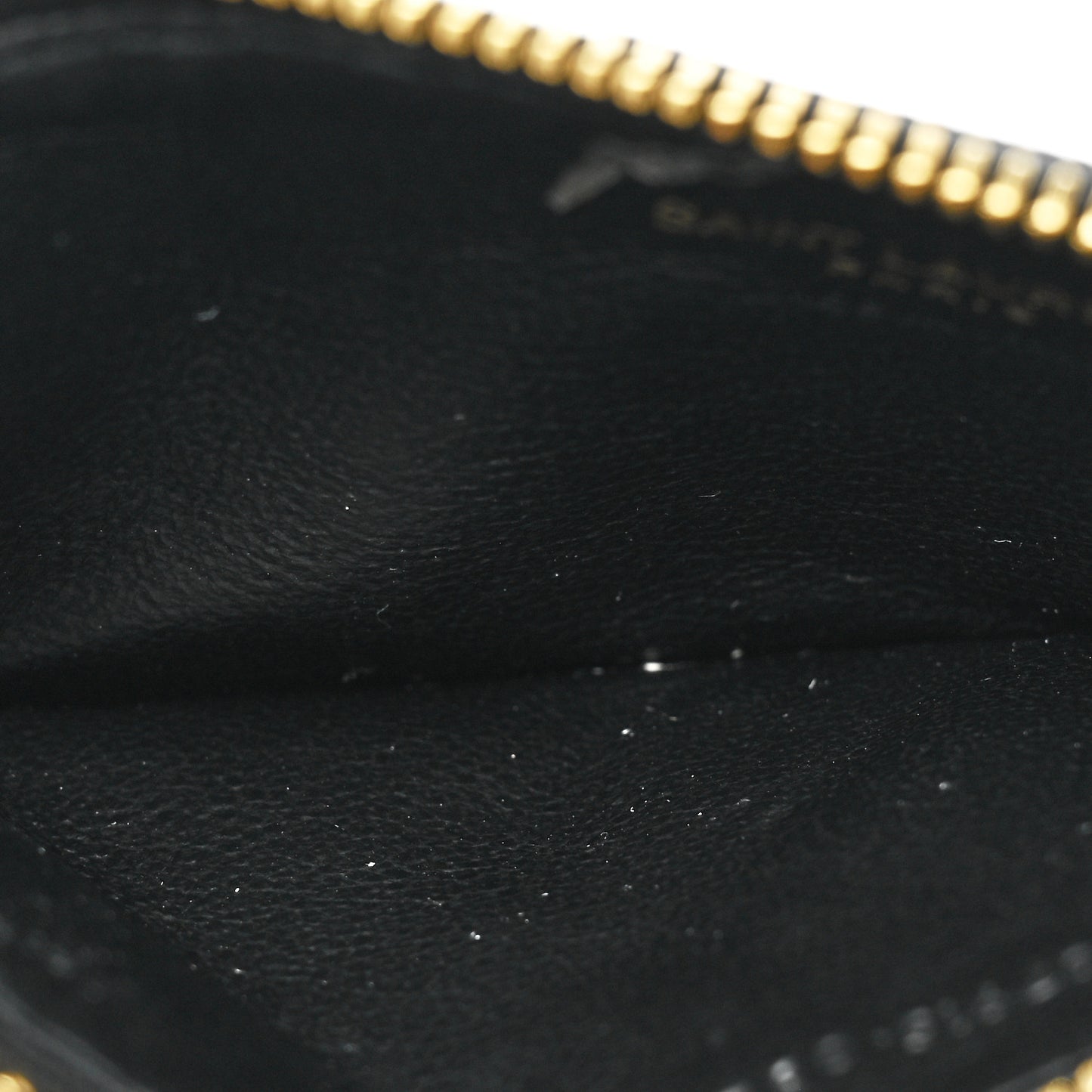 Monogram Grain de Poudre 5 Fragments Zip Pouch Card Holder Black
