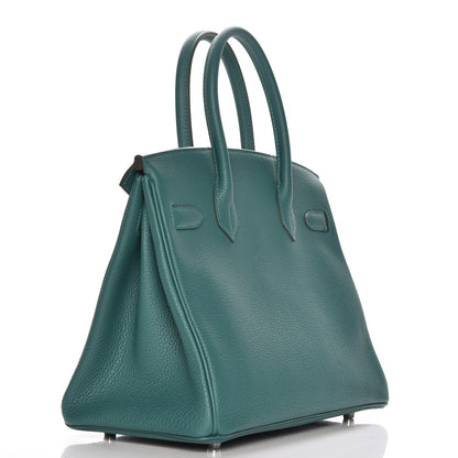 Hermes Togo Birkin 30 Malachite 4 of 32