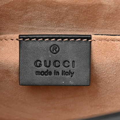 Gucci Calfskin Mini Sylvie Top Handle Bag Black 6 of 17