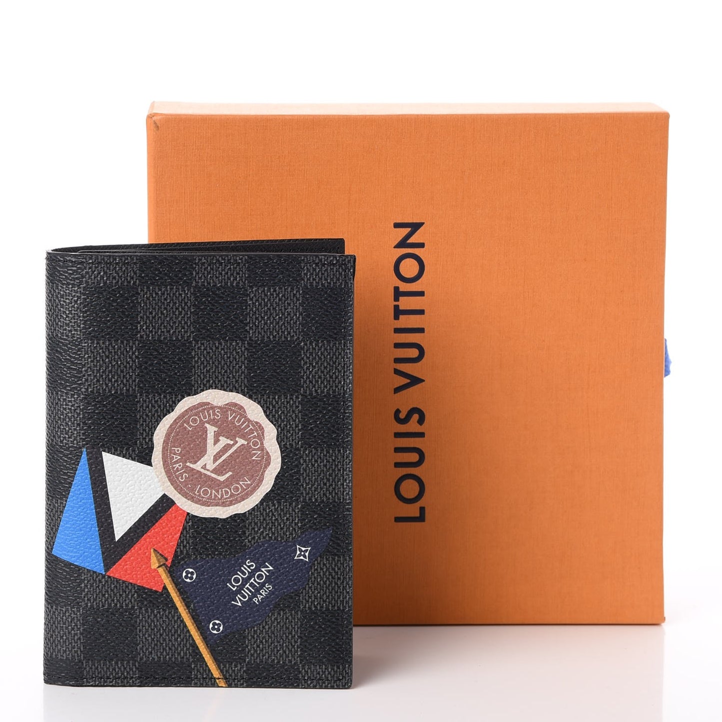 Damier Graphite LV League Passport Cover