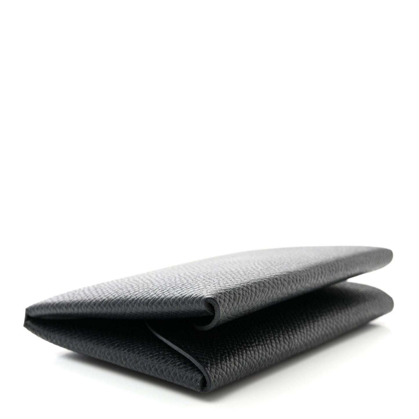 Epsom Calvi Duo Card Case Black